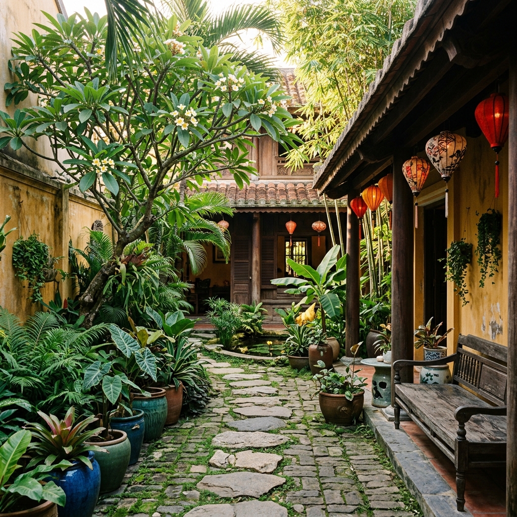 Garden courtyard