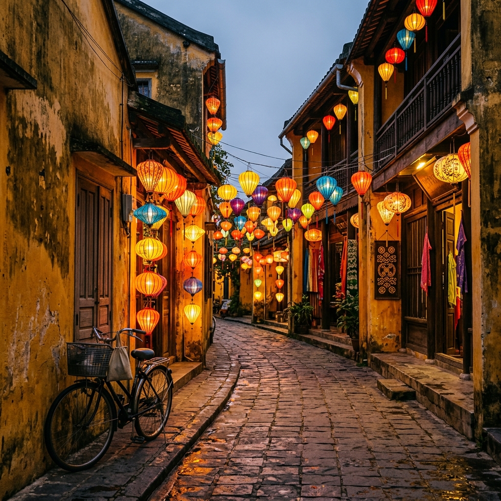 Hoi An lantern street